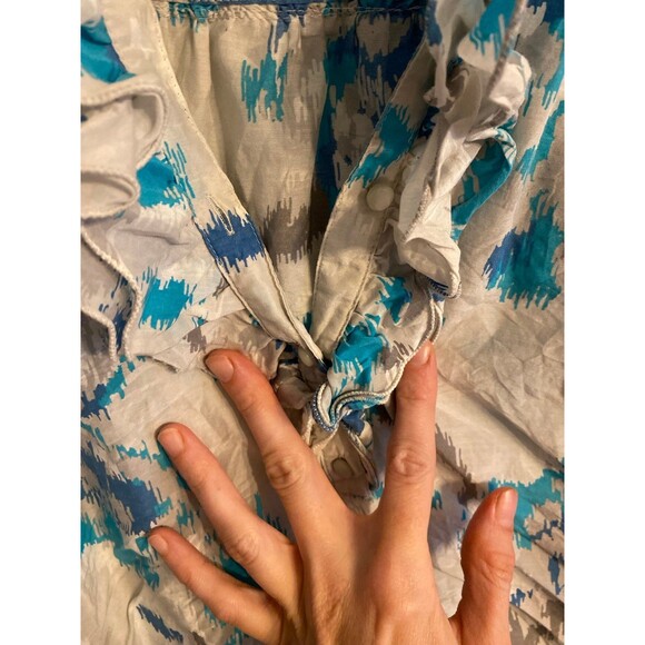 Ann Taylor LOFT sleeveless blouses Silk cotton Womens XS - Picture 4 of 7